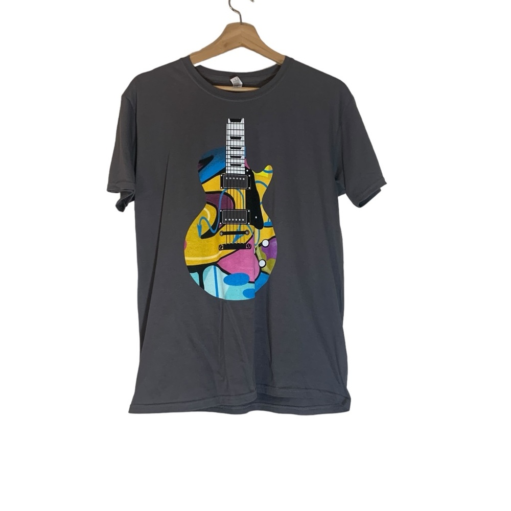 Eric Clapton World Tour 2011 Gray Short Sleeve Tee Size Medium